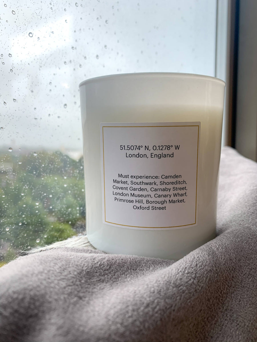 London Rainy Day Soy Wax Candle